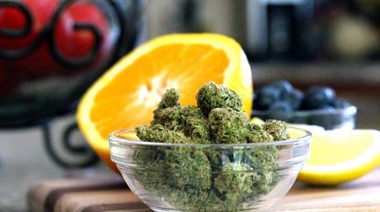 alimentos con sabor a cannabis