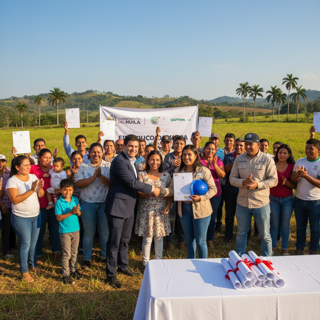 Títulos propiedad Huila