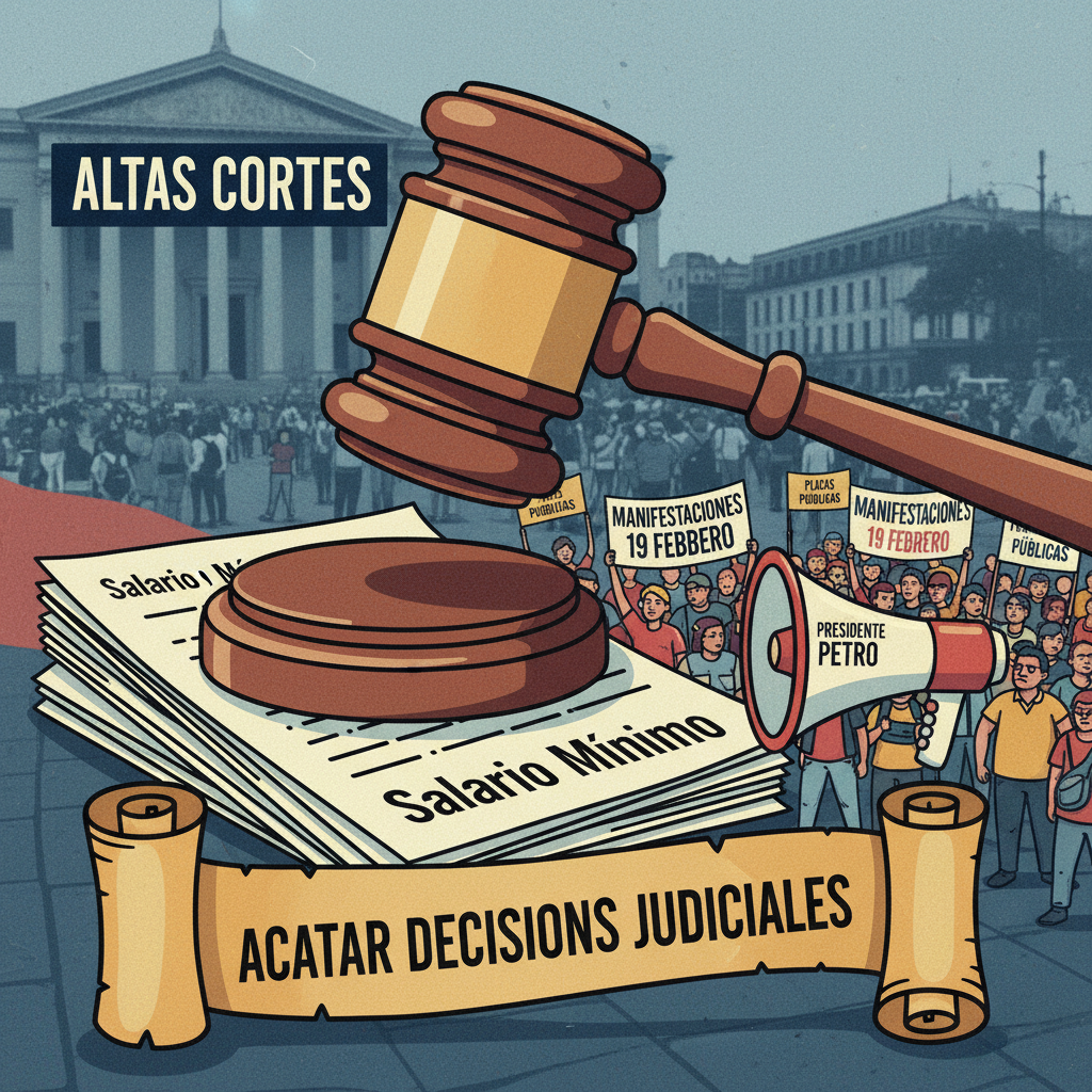 Altas Cortes Salario Mínimo