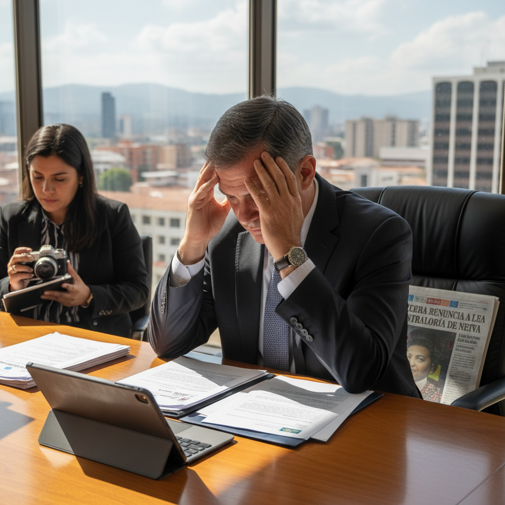 Contraloría Neiva renuncia