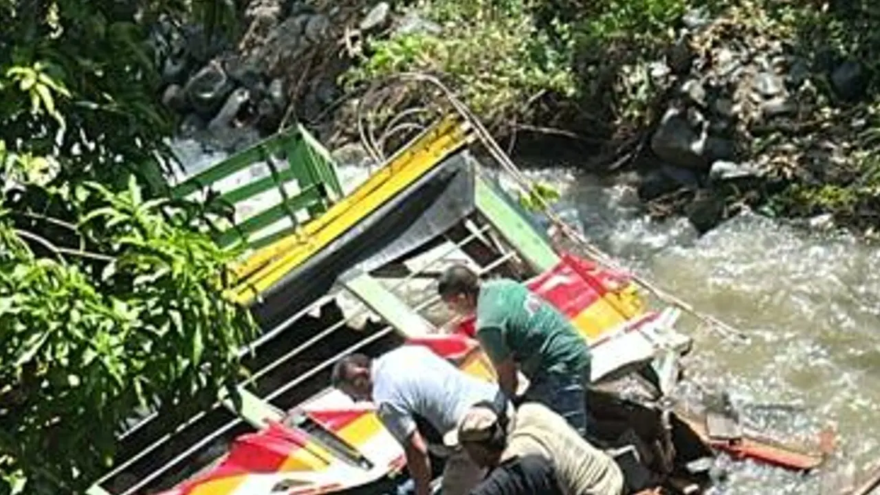 Accidente bus Buriticá