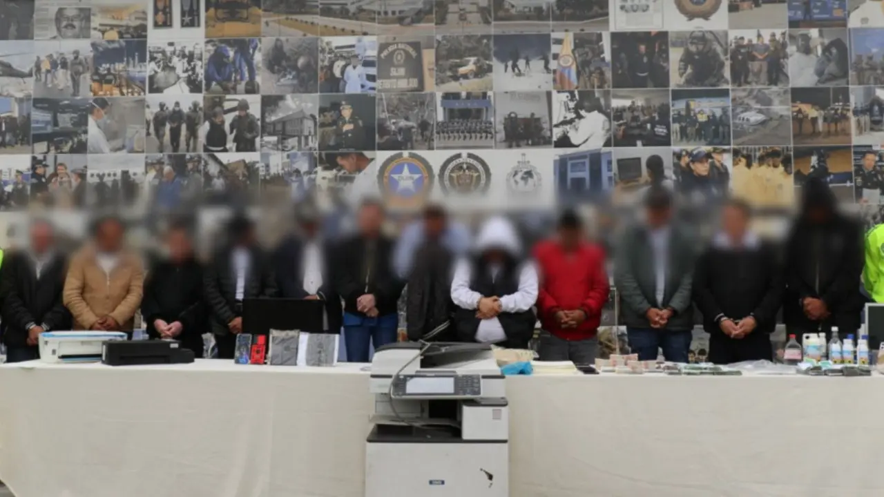 falsificación dinero Bogotá