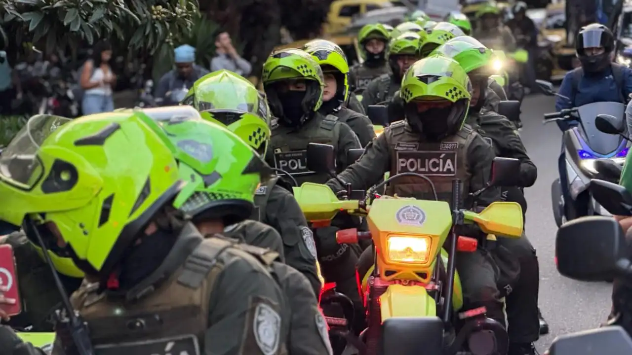 Operativos seguridad Medellín